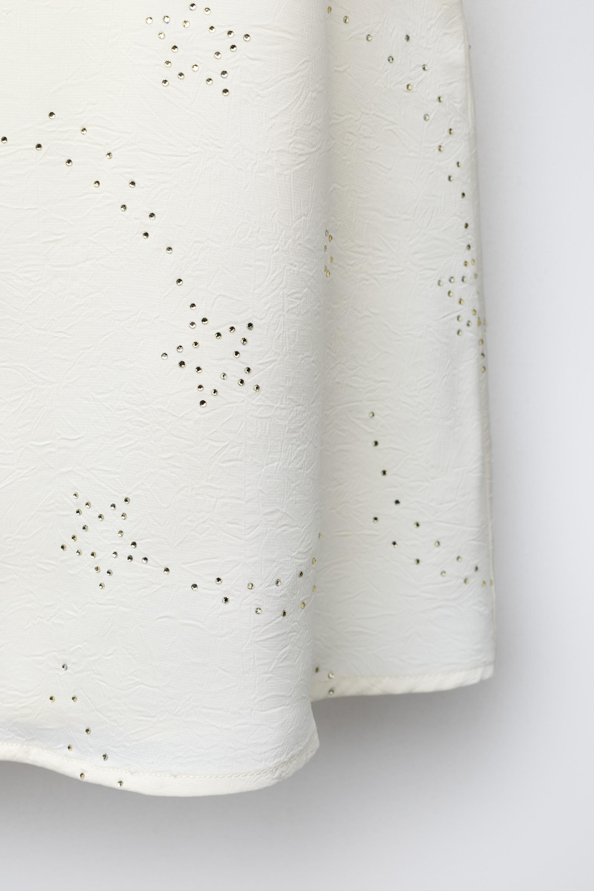 RHINESTONE HALTER NECK TOP